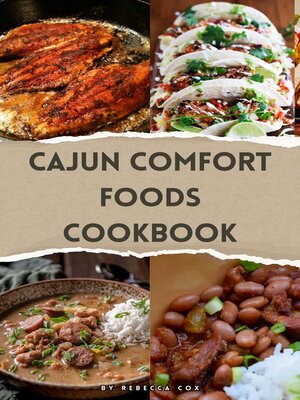 cover image of Cajun Comfort Foods Cookbook